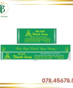 In Bao Đũa - Khăn Lạnh - Bao Bì Tâm Bình
