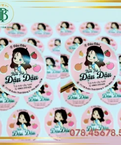 In Tem trón dán Siêu Đẹp - Bao Bì Tâm Bình