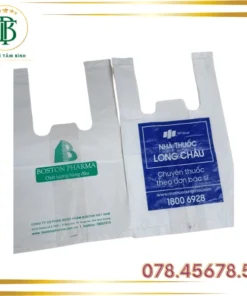 In Túi Siêu Thị Trắng Sữa - Dành cho Nhà Thuốc - Bao Bì Tâm Bình